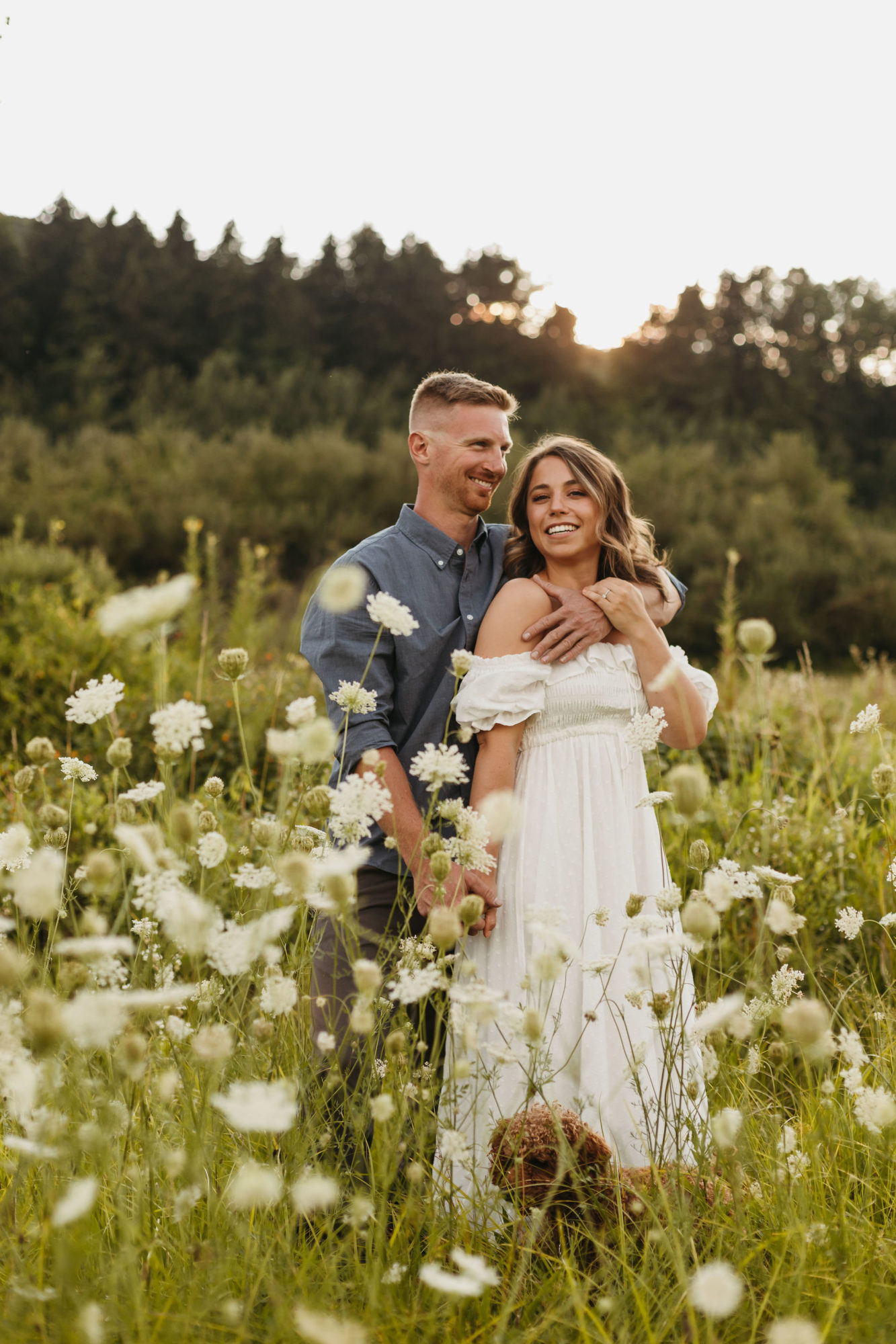 Hudson Valley Wedding Photographer, Vineyards Engagement Shoot, romantic engagement session, outdoor engagement shoot